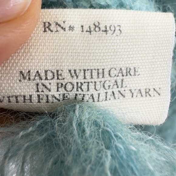 DOEN ADLER  CARDIGAN SWEATER  IN AGAVE Agave-size M - Picture 10 of 11